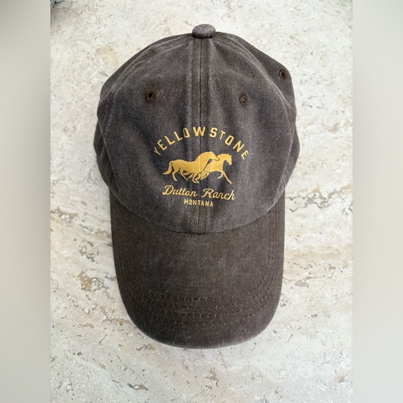 Accessories - NWOT! Yellowstone Dutton Ranch Brown Hat Western